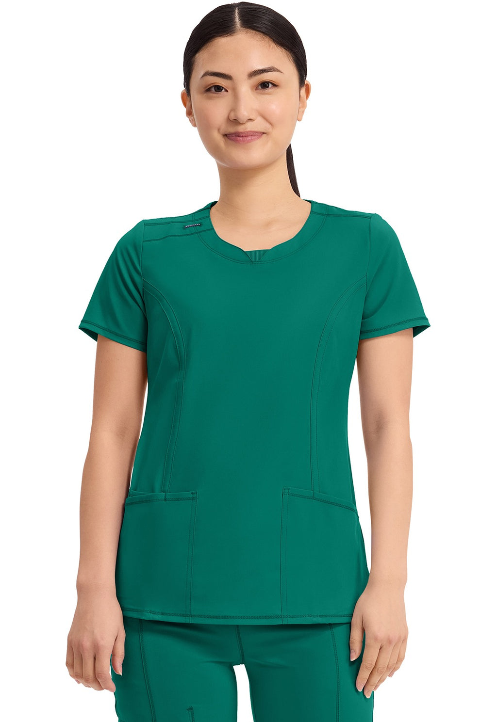 Women's Round neck infinity scrub