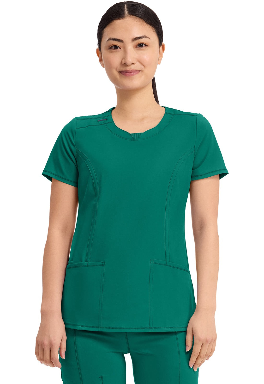 Women's Round neck infinity scrub