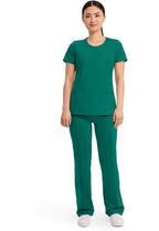 Women's Round neck infinity scrub