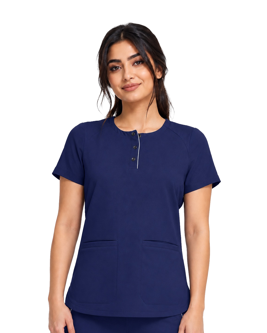 Women's Joy Henley Crew Neck & Nisha pants 360 HH