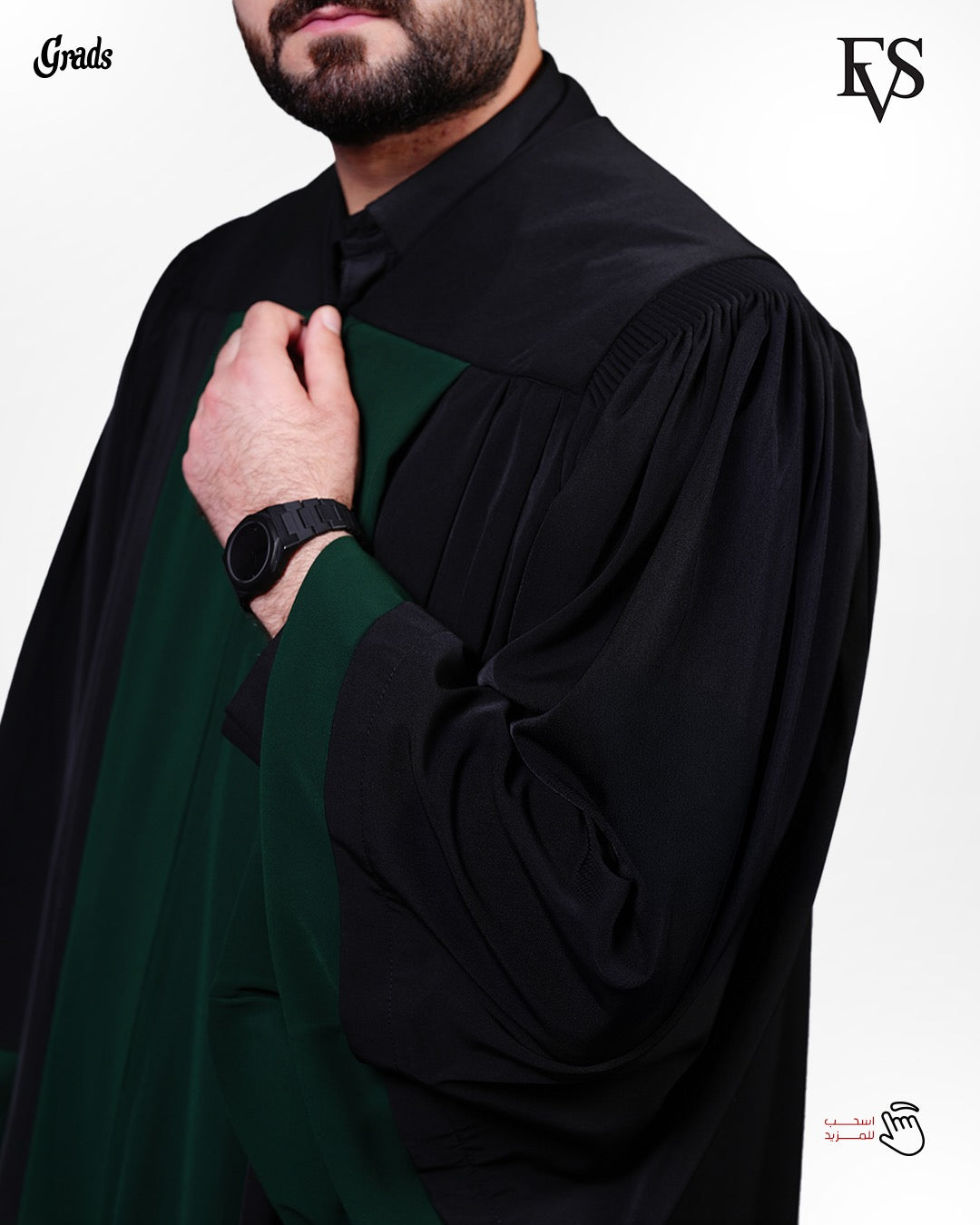 Alex & Nora Evess Unisex Lawyer Gown