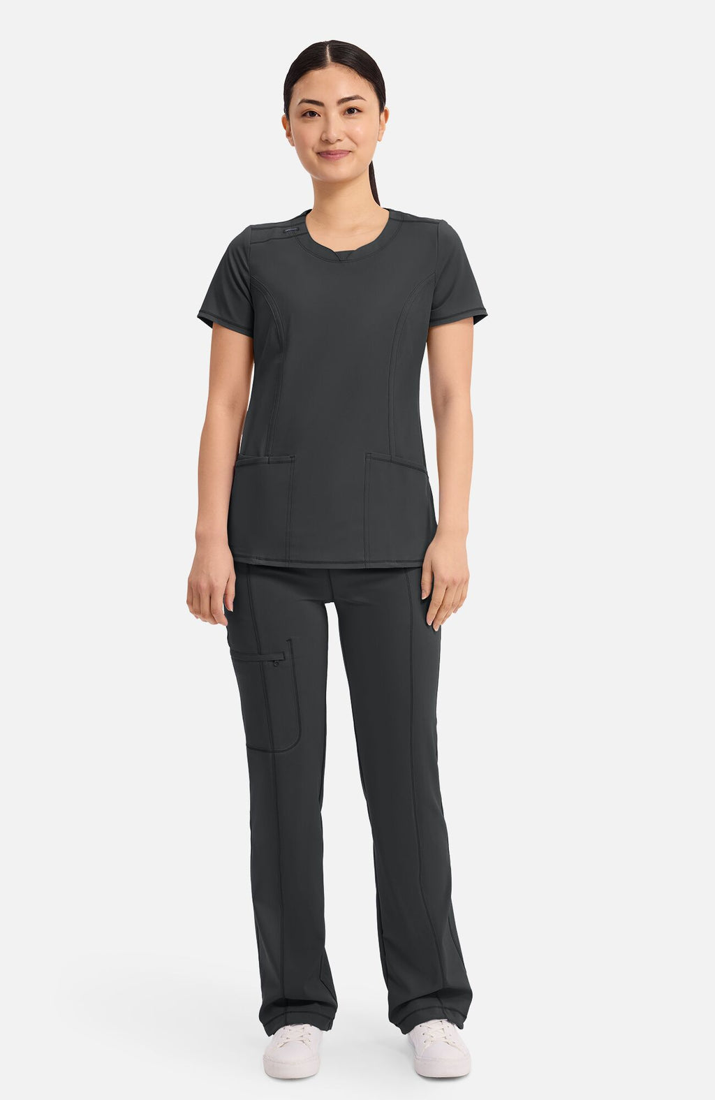 Women's Round neck infinity scrub