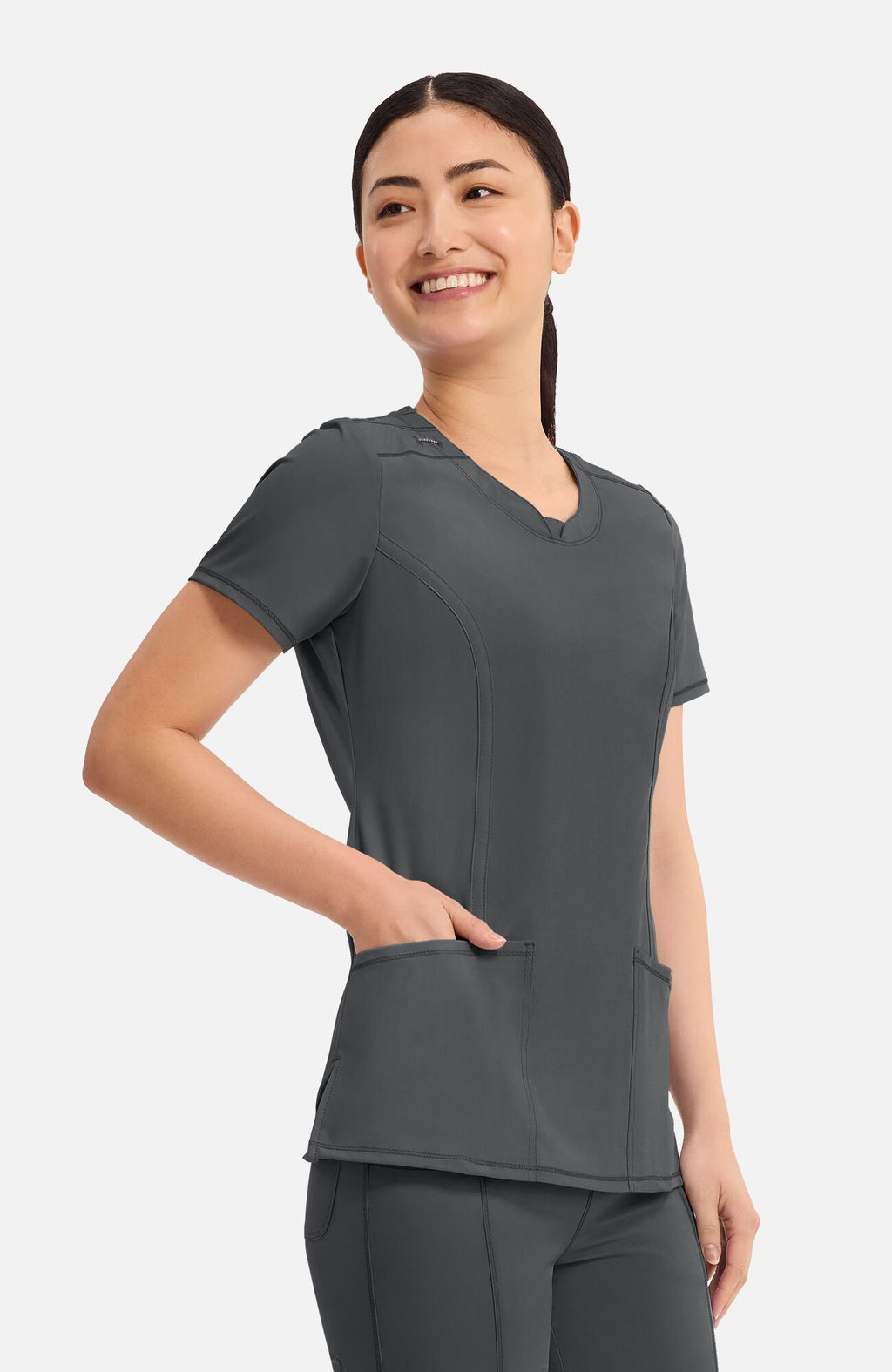 Women's Round neck infinity scrub