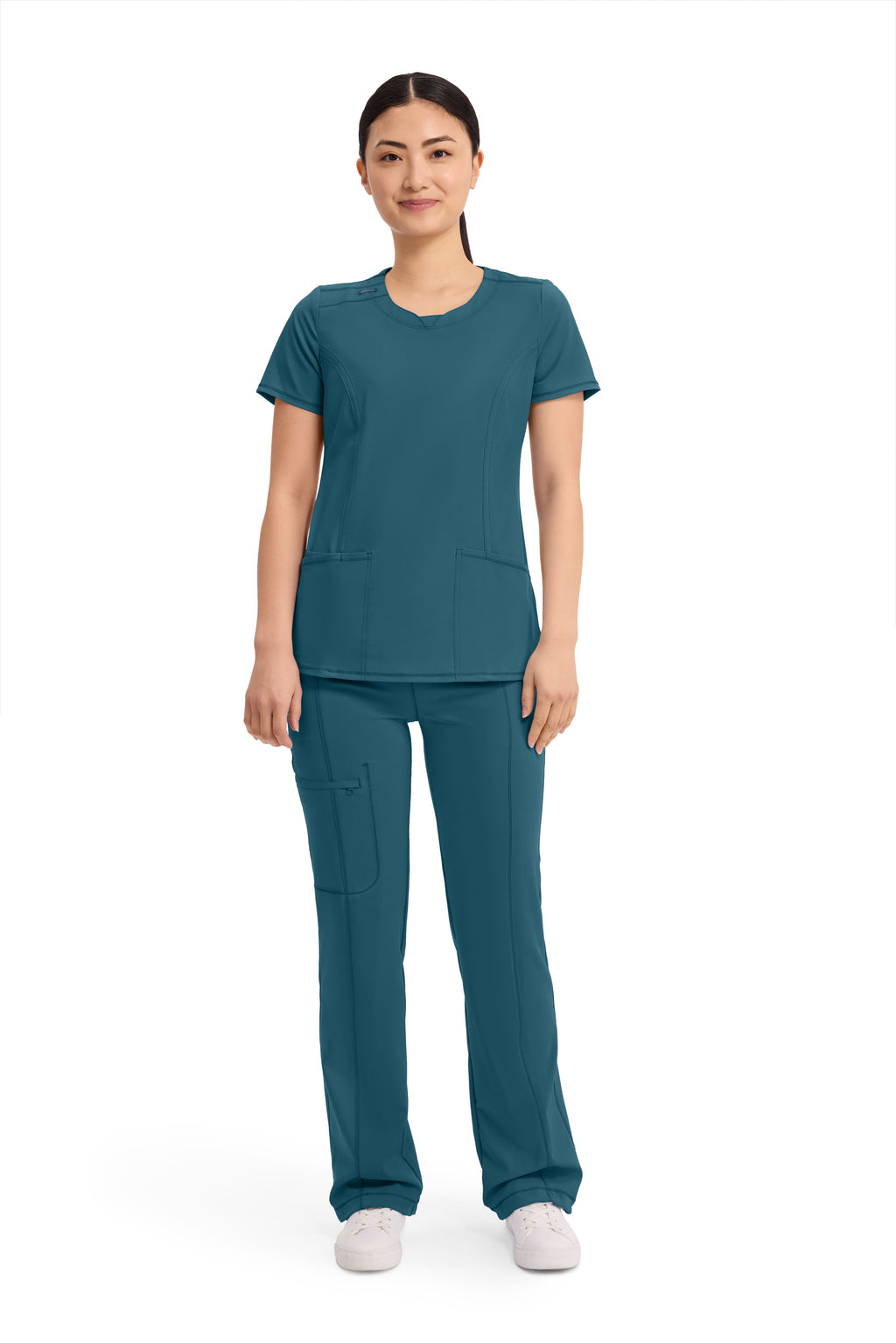 Women's Round neck infinity scrub