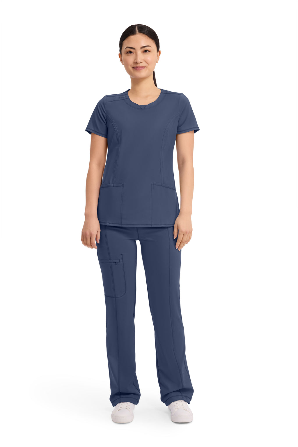 Women's Round neck infinity scrub