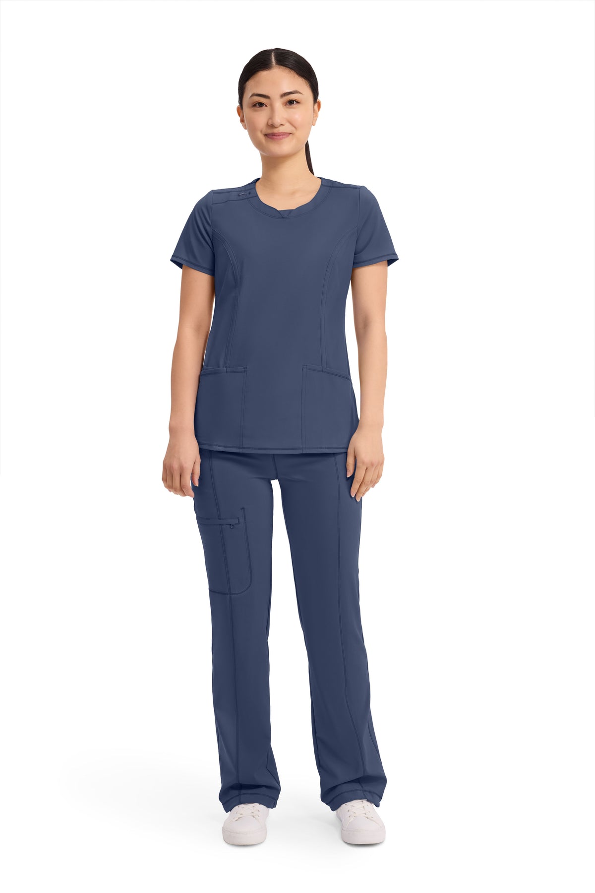 Women's Round neck infinity scrub