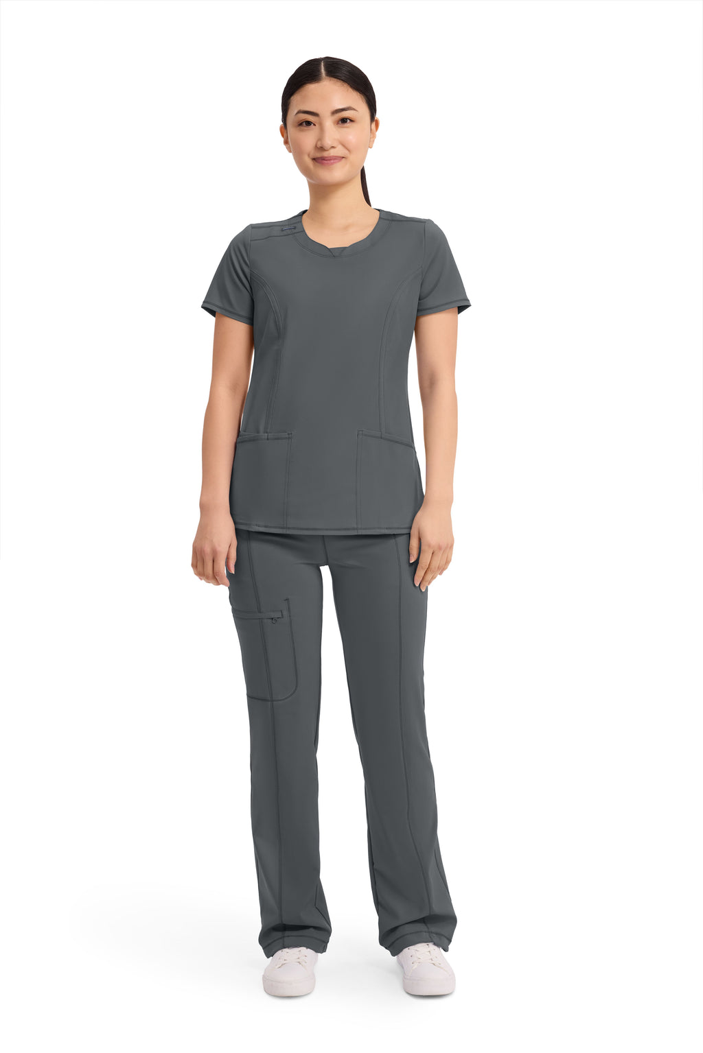 Women's Round neck infinity scrub