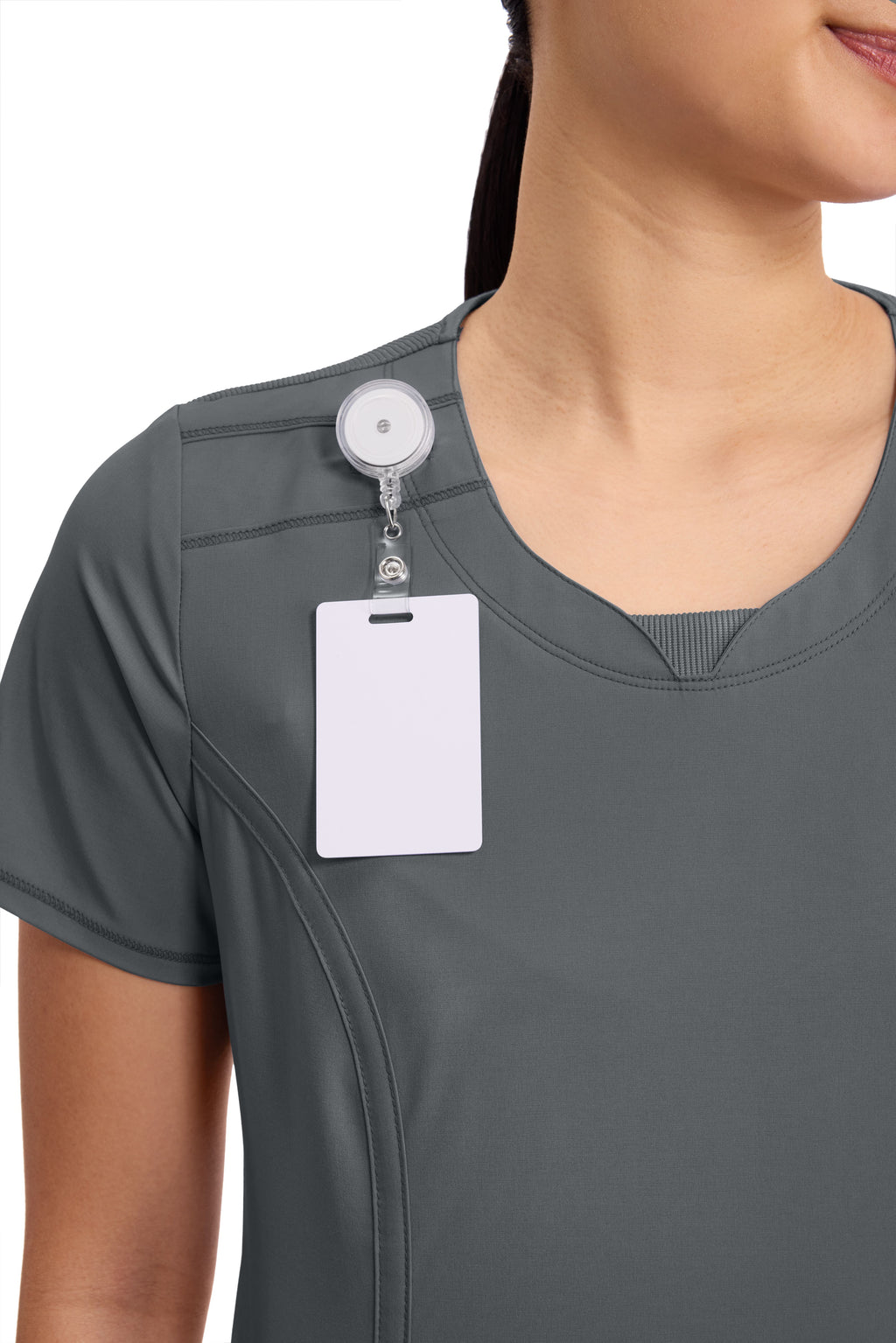 Women's Round neck infinity scrub