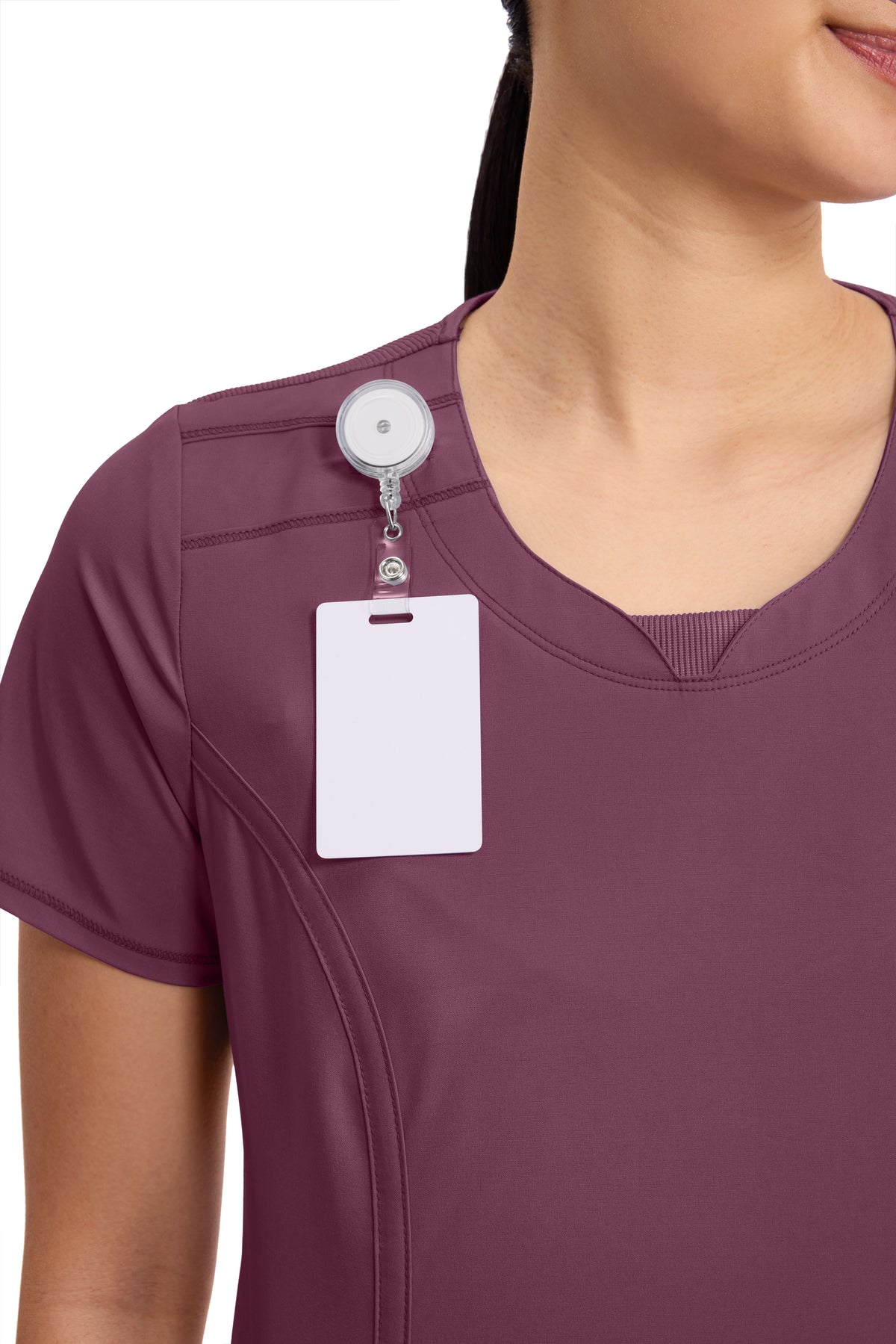 Women's Round neck infinity scrub