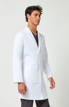 Luke 37" men's lab coat