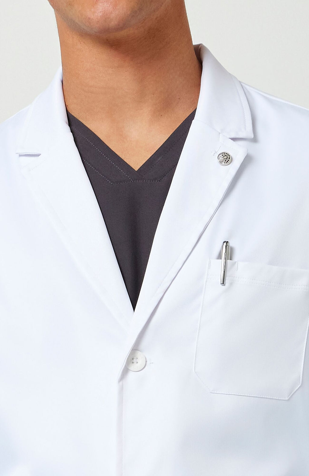 Luke 37" men's lab coat
