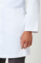 Luke 37" men's lab coat