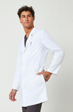 Luke 37" men's lab coat