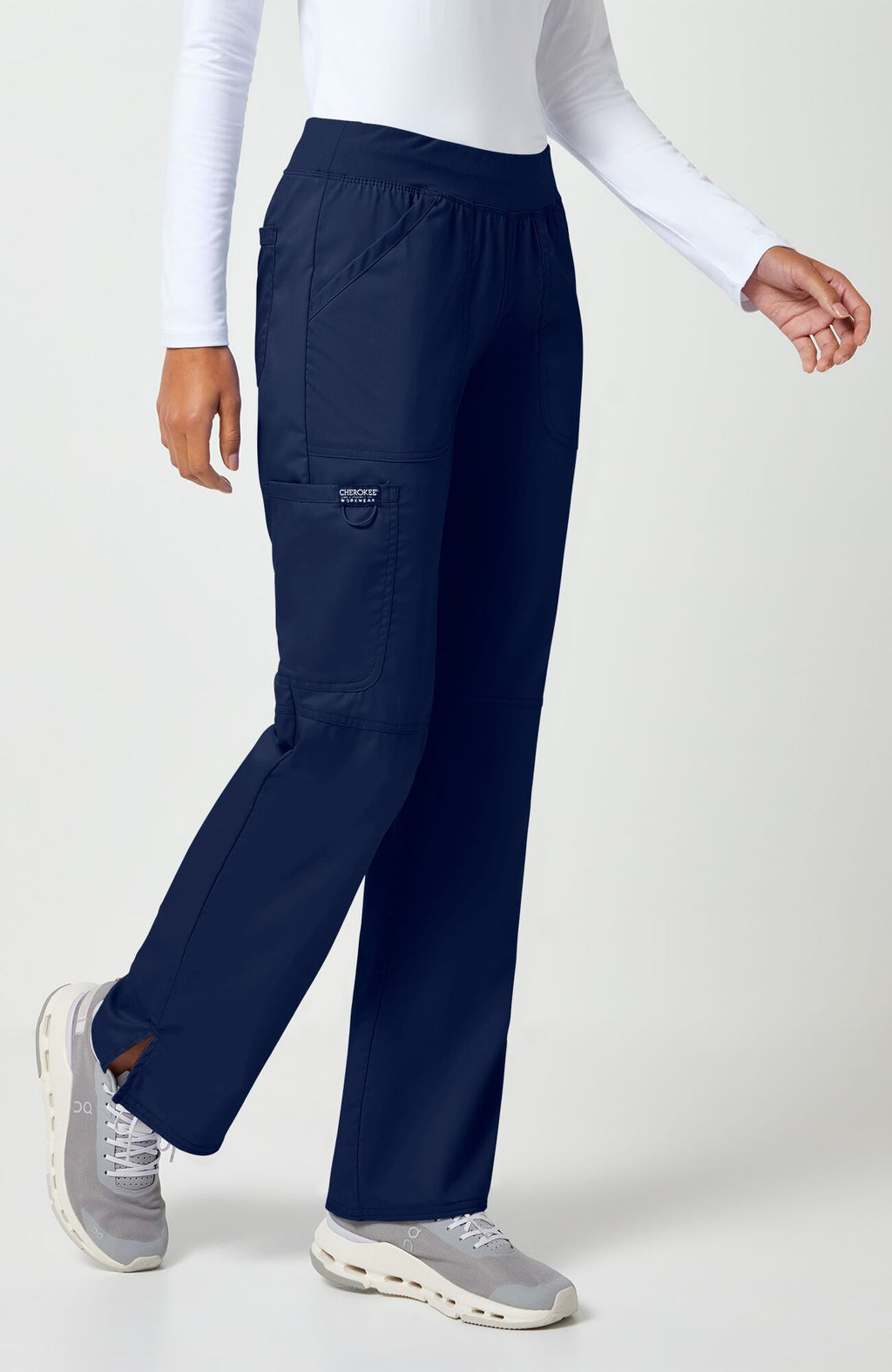 Women's Cherokee revolution mock scrub