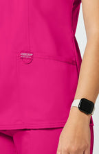 Women's Cherokee revolution mock scrub