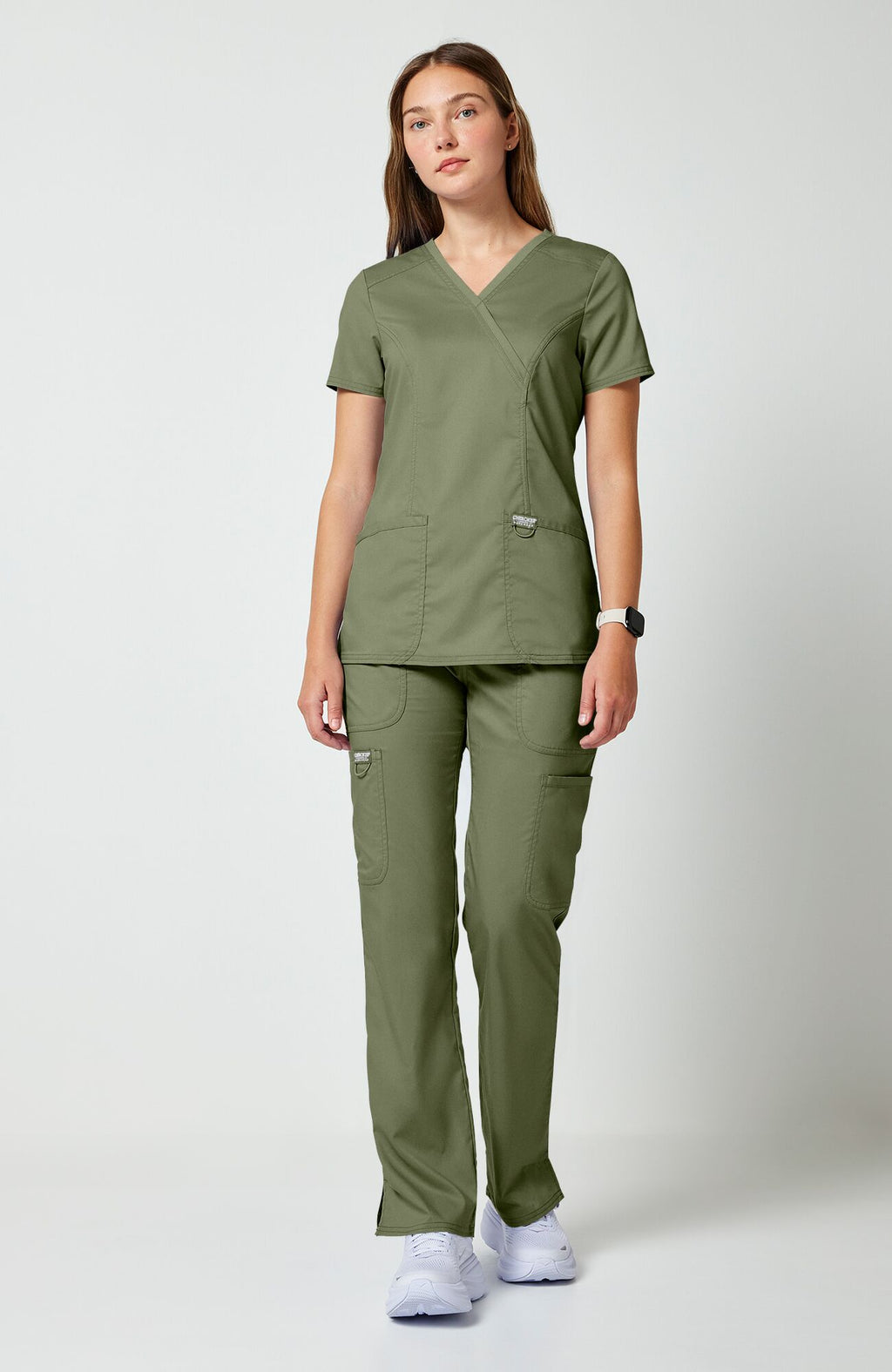 Women's Cherokee revolution mock scrub