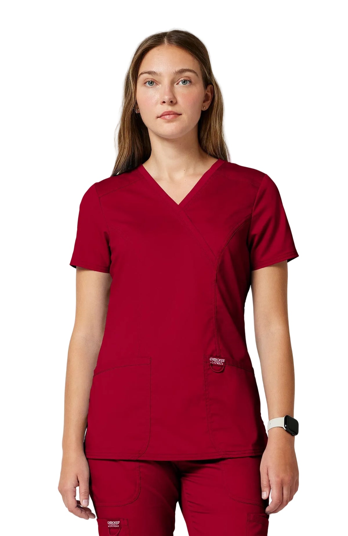 Women's Cherokee revolution mock scrub