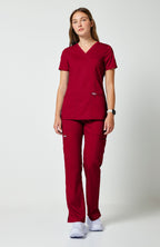 Women's Cherokee revolution mock scrub