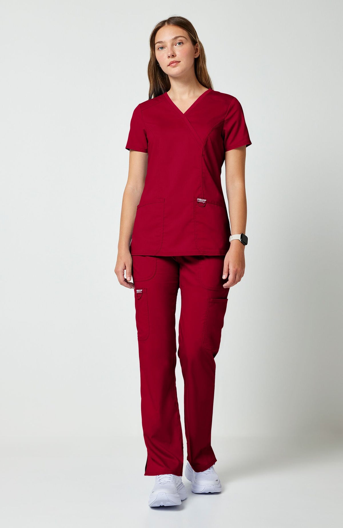 Women's Cherokee revolution mock scrub