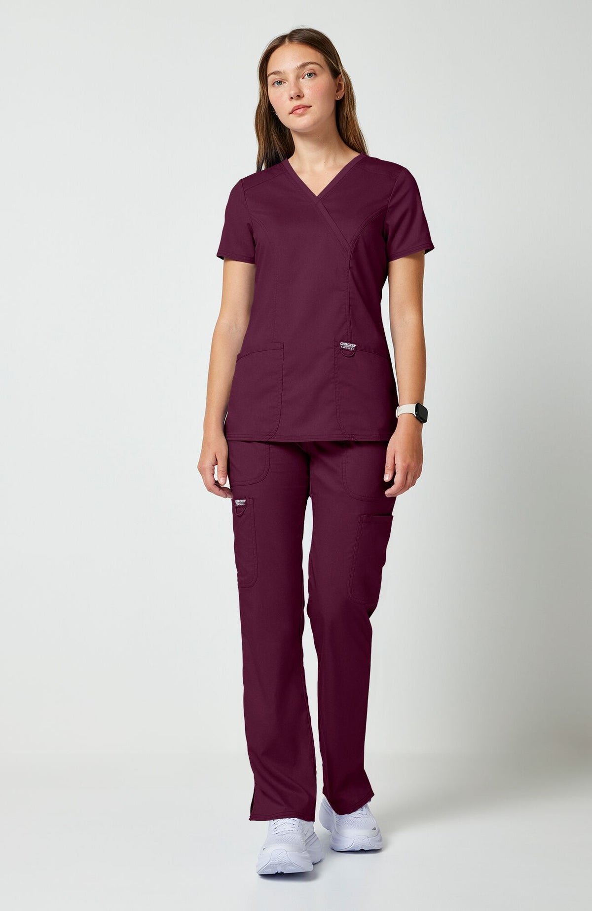 Women's Cherokee revolution mock scrub