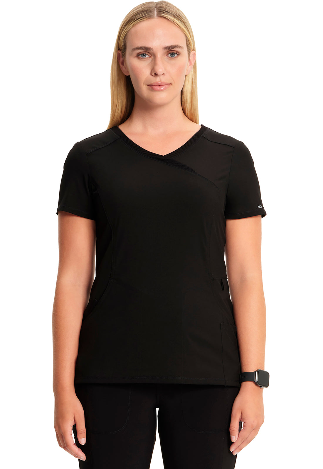 Women's Infinity Mock Wrap Scrub