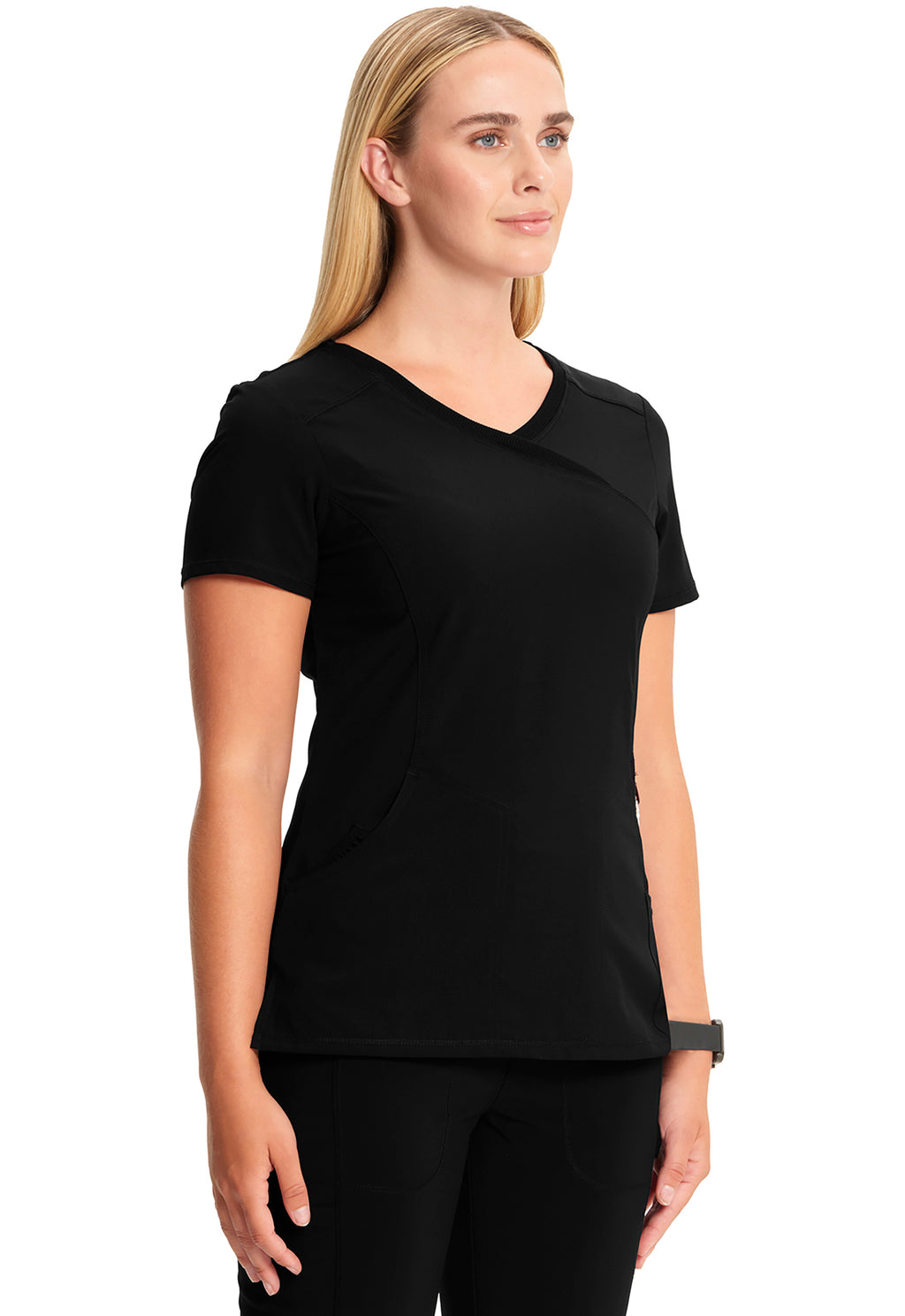 Women's Infinity Mock Wrap Scrub