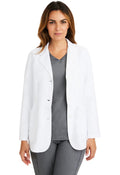 Flo 29" woman's Lab Coat in WHITE