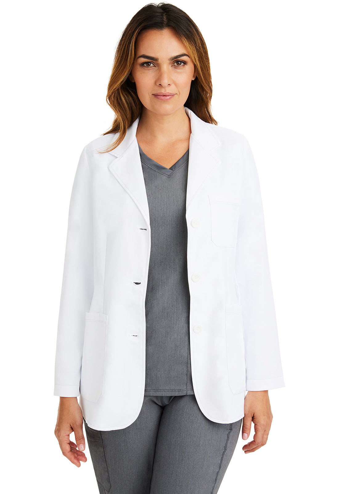 Flo 29" woman's Lab Coat in WHITE