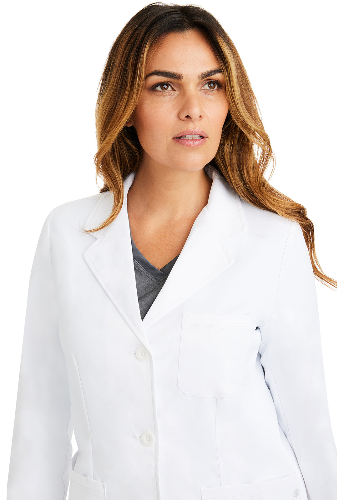 Flo 29" woman's Lab Coat in WHITE