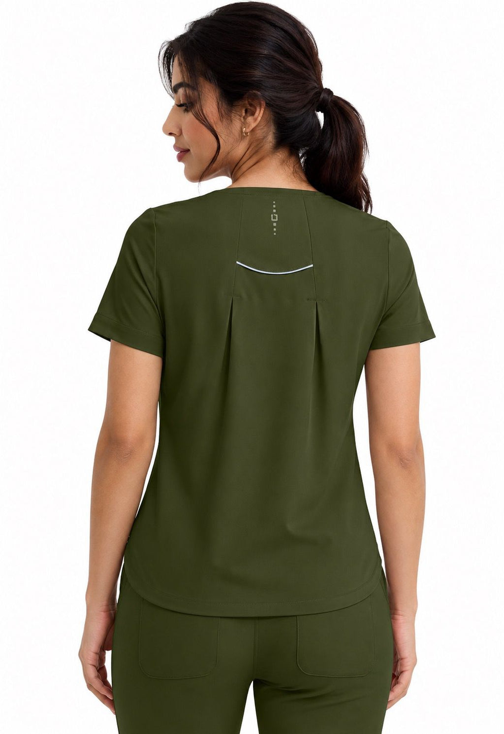 Women's Joy Henley Crew Neck & Nisha pants 360 HH