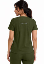 Women's Joy Henley Crew Neck & Nisha pants 360 HH