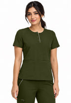 Women's Joy Henley Crew Neck & Nisha pants 360 HH