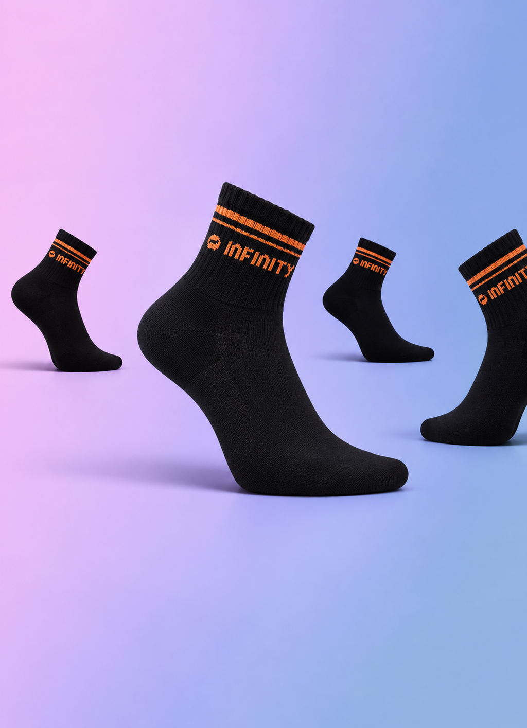 Infinity Rally Athletic Crew Socks