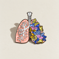 Butterfly Lungs Pin