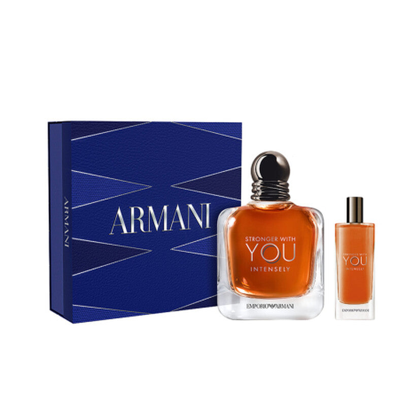SET Armani Stronger with You Intensely 100ml + 15ml