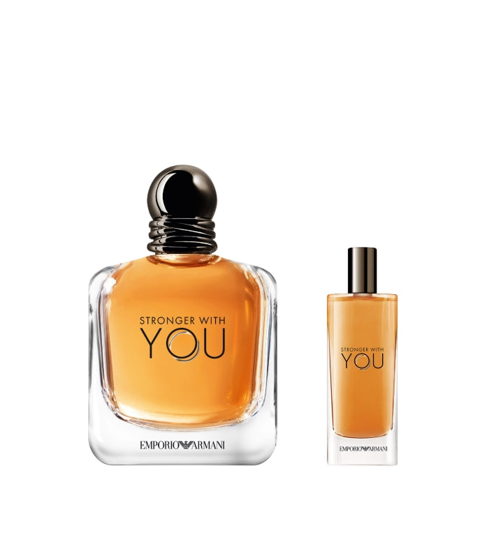 SET Armani Stronger with You EDT 100ml + 15ml