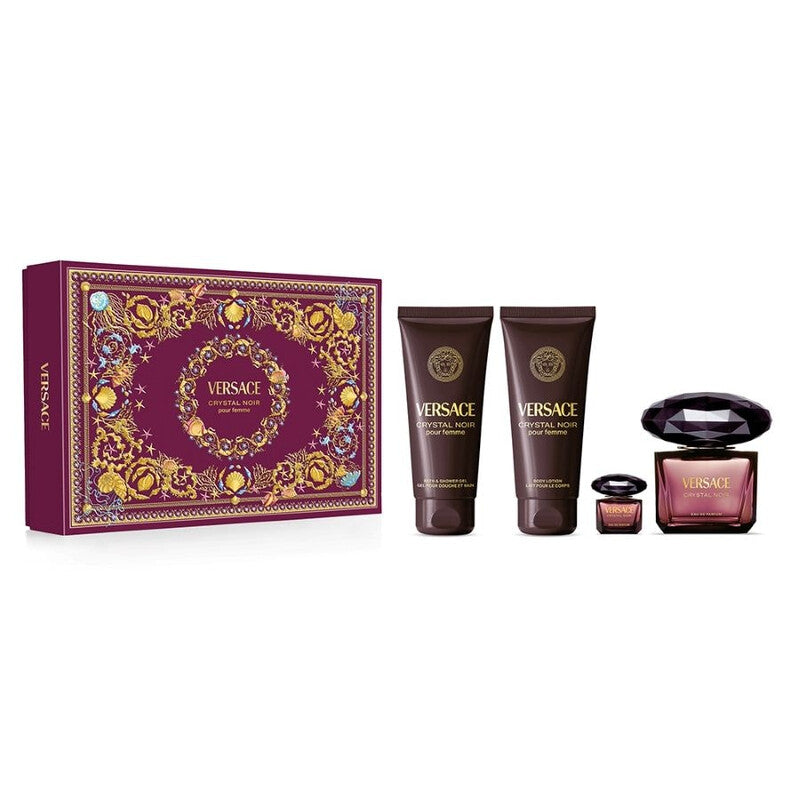 VERSACE CRYSTAL NOIR SET EDP90+BSG100+BL100+MIN5 SS-2026